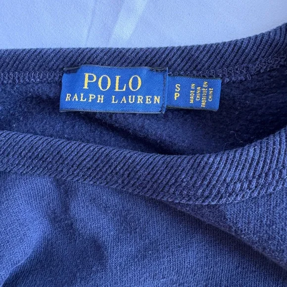Ralph Lauren Blue Knit with Gold Accents kids - Picture 3 of 3